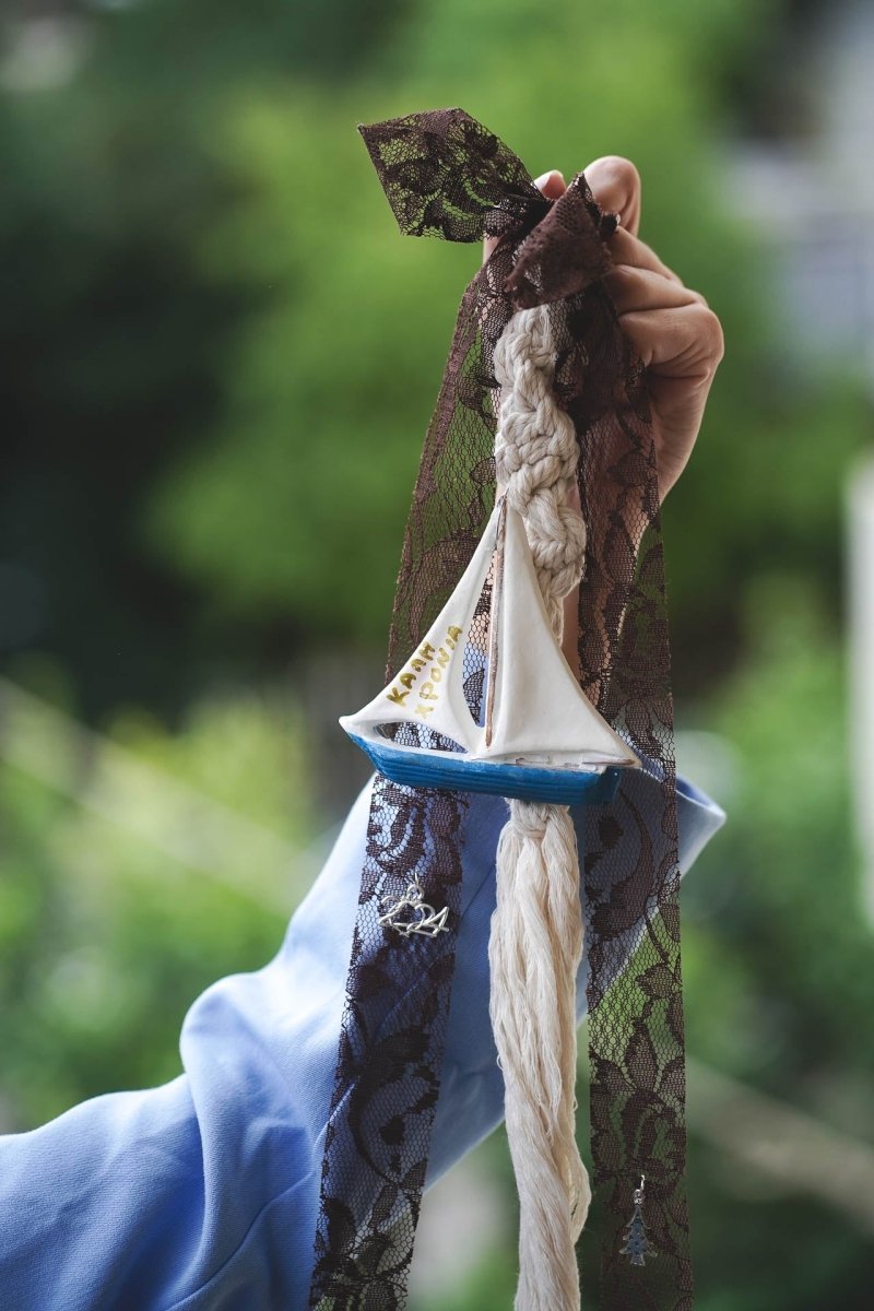 Portafortuna tradizionale greco natalizio L (gouri) - Grecia Vera