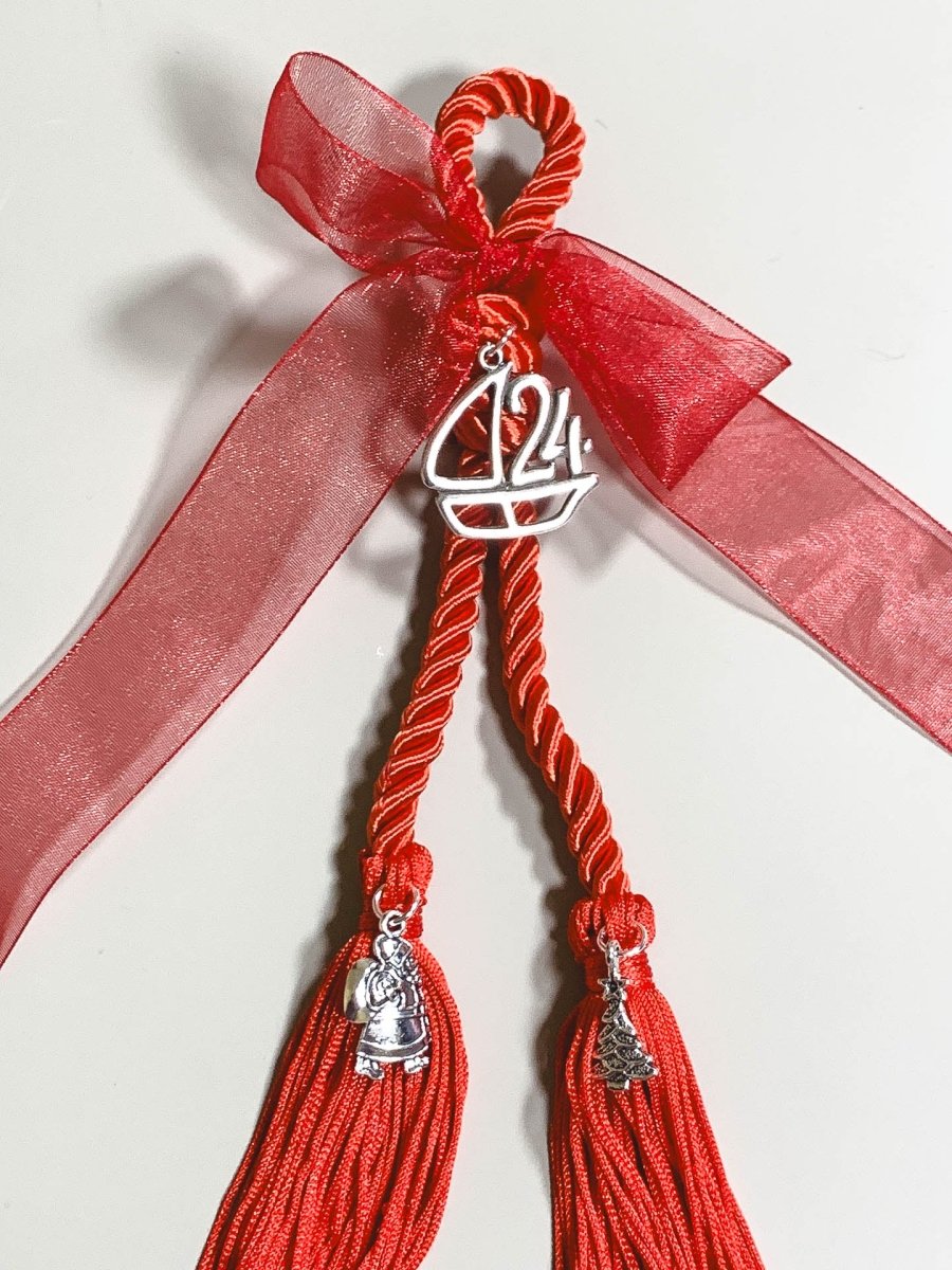 Portafortuna tradizionale greco natalizio M (gouri) - Grecia Vera