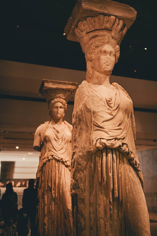 Le cariatidi al Museo dell'Acropoli di Atene - Tour Museo dell'Acropoli