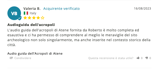 Audio guida dell'Acropoli di Atene - Grecia Vera