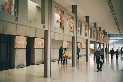 L'ultimo piano del Museo dell'Acropoli di Atene