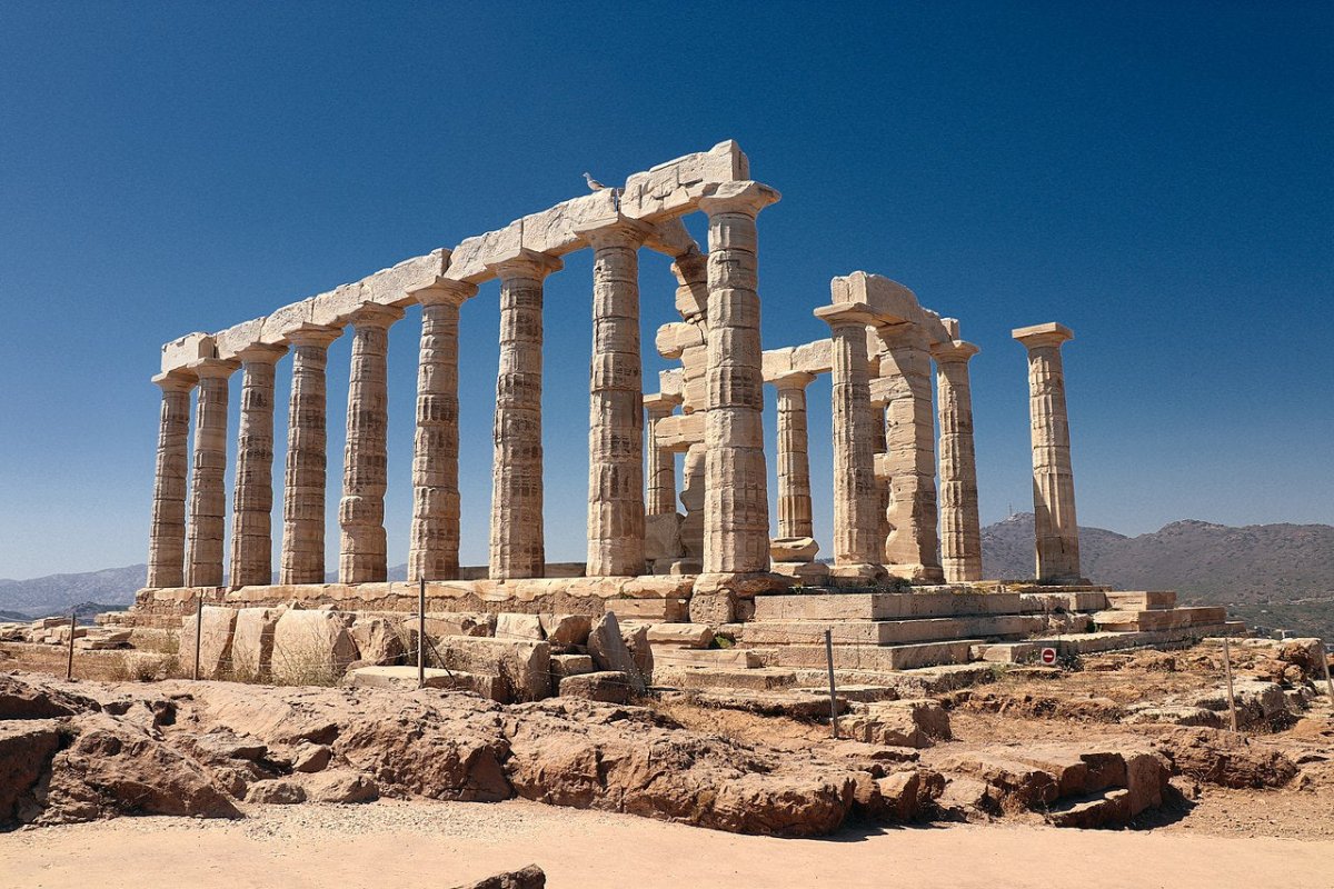 Tour del Tempio di Poseidone a Capo Sounio - Grecia Vera